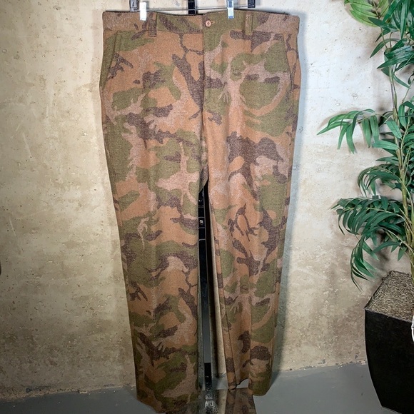 L.L. Bean Other - LL Bean Men's Maine Guide Wool Pants with PrimaLoft, Camouflage